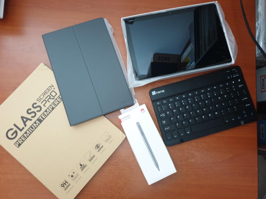 Bundle Huawei Mediapad M5 Lite 10 1inch With M Pen Mobile Phones Tablets Tablets On Carousell