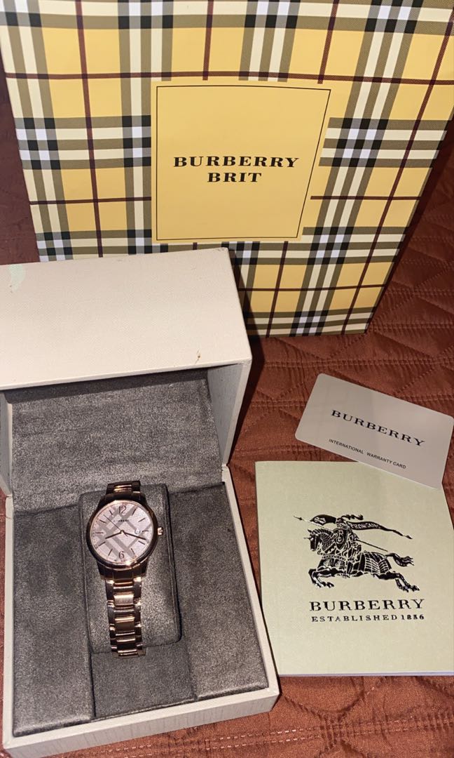 burberry brit watch