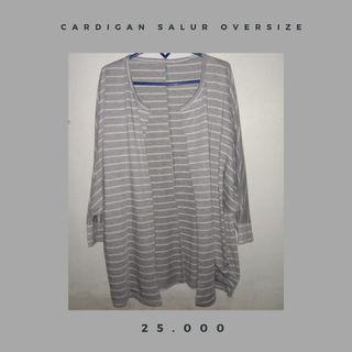 Cardigan Salur Oversize