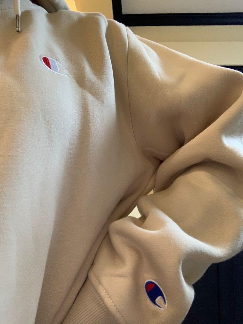 Apricot Champion Hoodie Women s Fashion Coats Jackets and Outerwear on Carousell