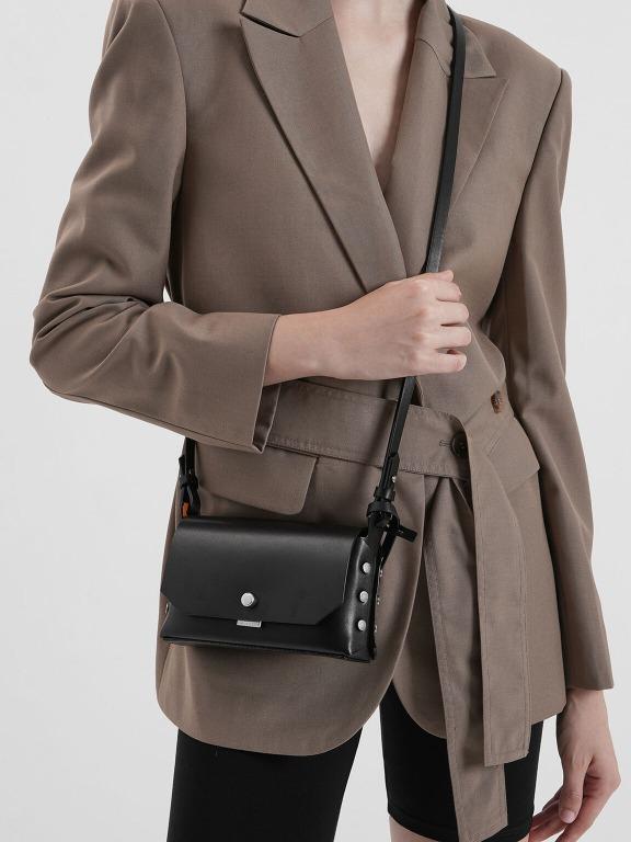 ck front flap crossbody bag