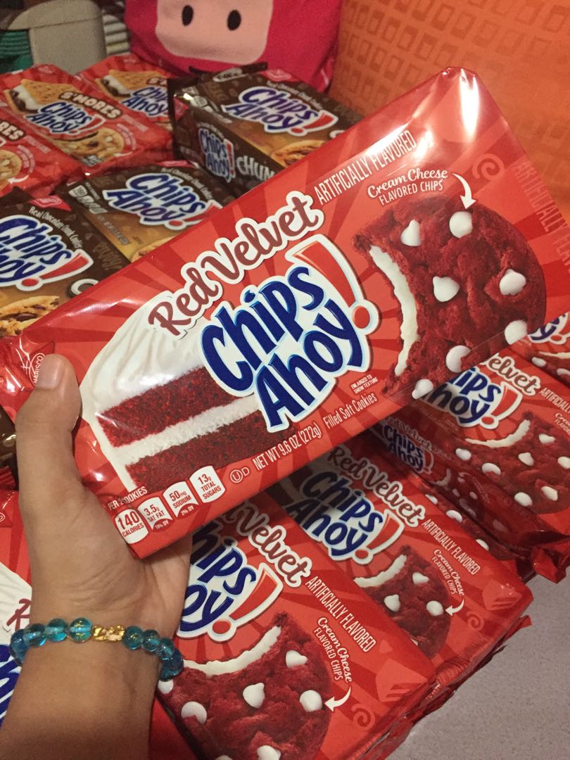 Chips Ahoy Red Velvet, Food & Drinks, Local Eats on Carousell
