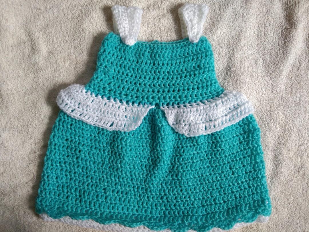 Cinderella Crochet Dress, Babies & Kids, Babies & Kids Fashion on Carousell
