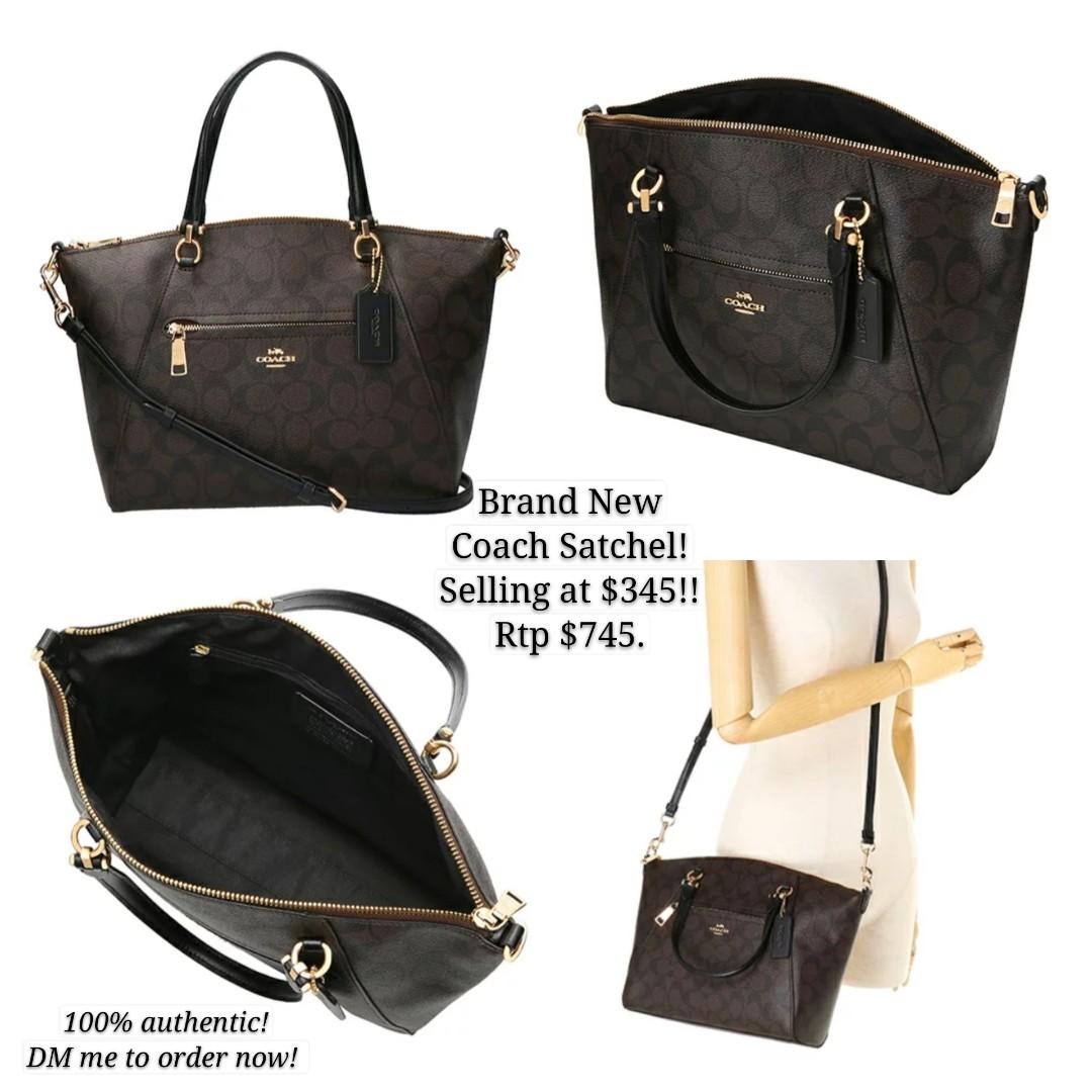 coach satchel women's