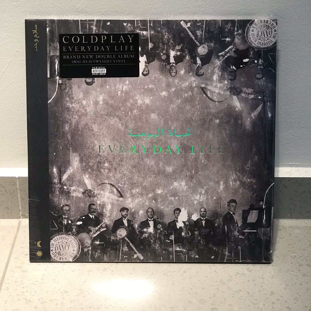Coldplay Everyday Life Silver Double Vinyl Lp Eu Press Hobbies Toys Music Media Vinyls On Carousell