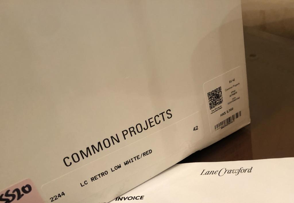 Lane crawford outlet common projects