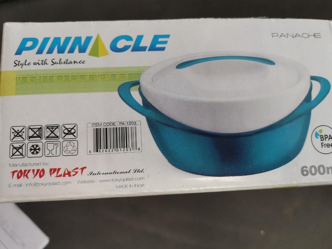 Container (Category: Food Organisation & Storage) located in Singapore. Submitted by Trist_fashion (Listing ID 1015815246, Image 3). Description: Not sure what is the color inside. Refer to other photo. Can be one of these 3 color. Seal.