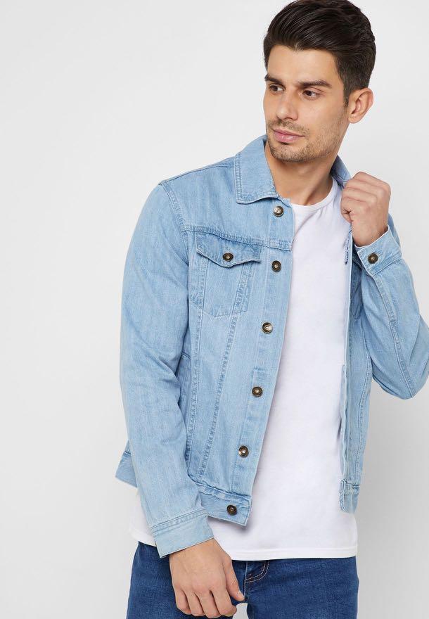 mens denim jacket cotton on