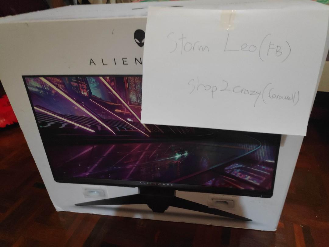 Dell Alienware Gaming Monitor Aw2518h Nvidia G Sync Electronics Computer Parts Accessories On Carousell