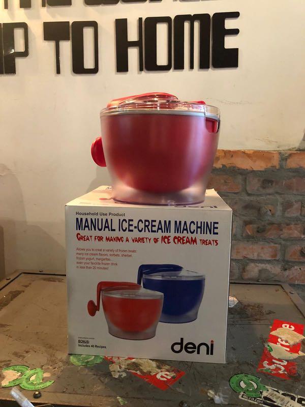 Deni Manual Ice Cream Machine