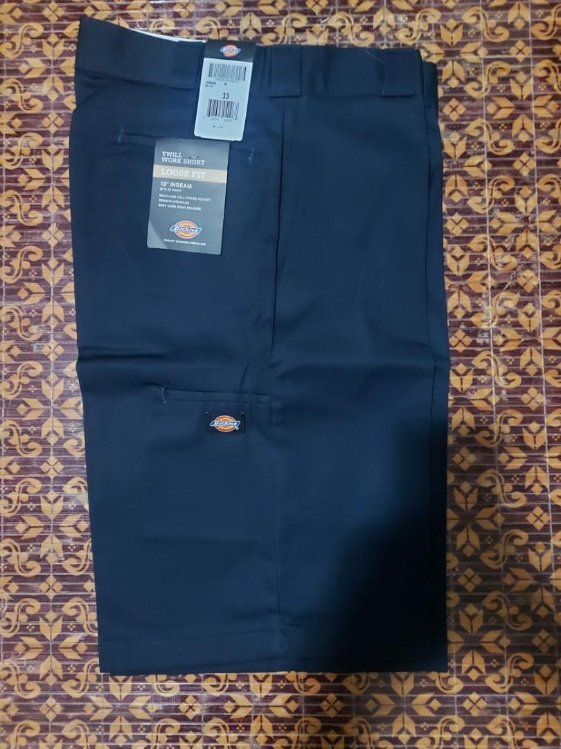 loose fit work shorts size 33 Dark Navy 
