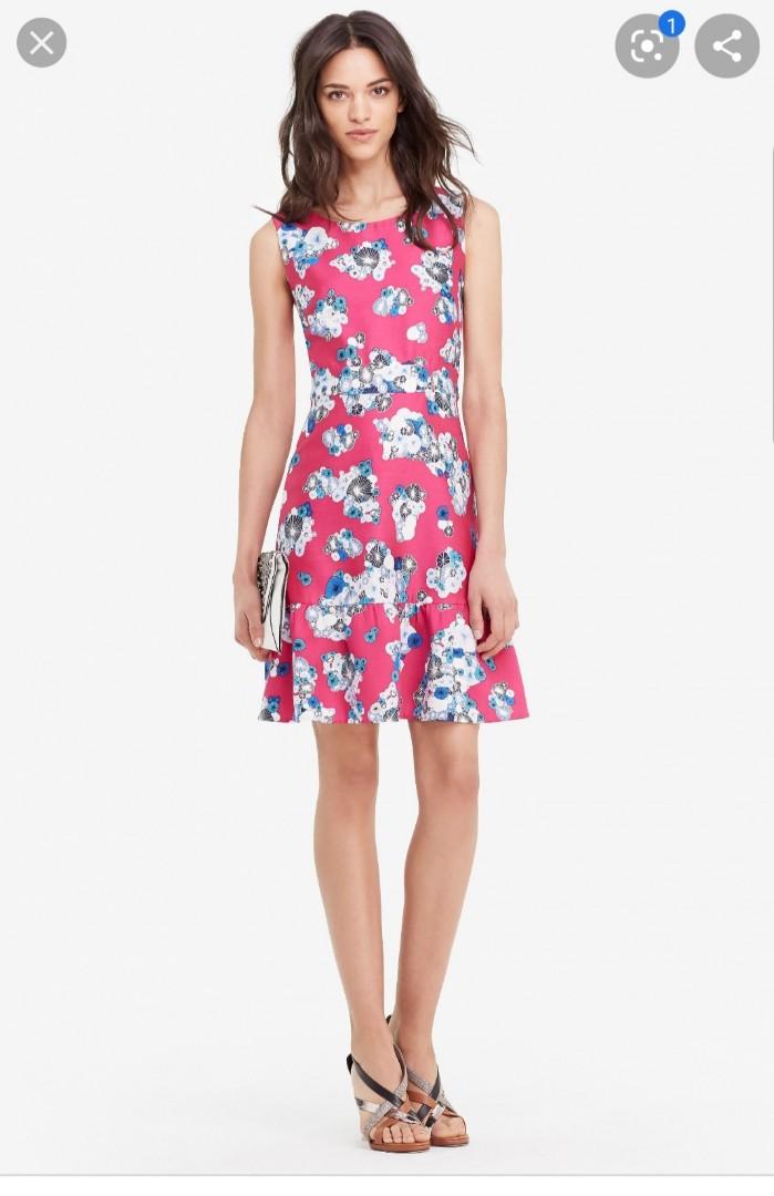 dvf floral dress