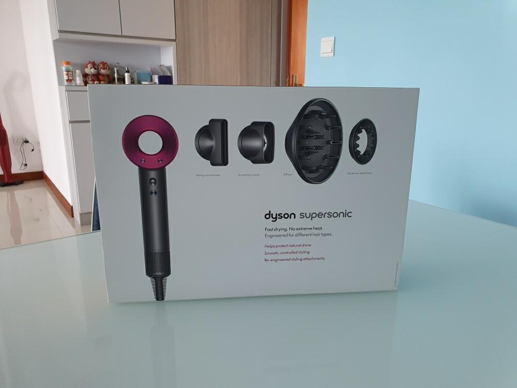 Dyson Supersonic Hair Dryer Iron Fuchsia Hd03 Electronics Others On Carousell