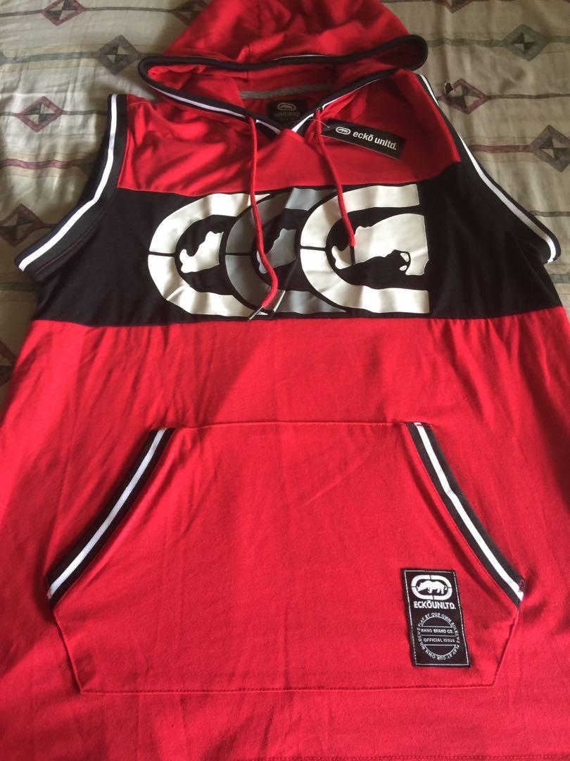 Ecko sleeveless hoodie clearance