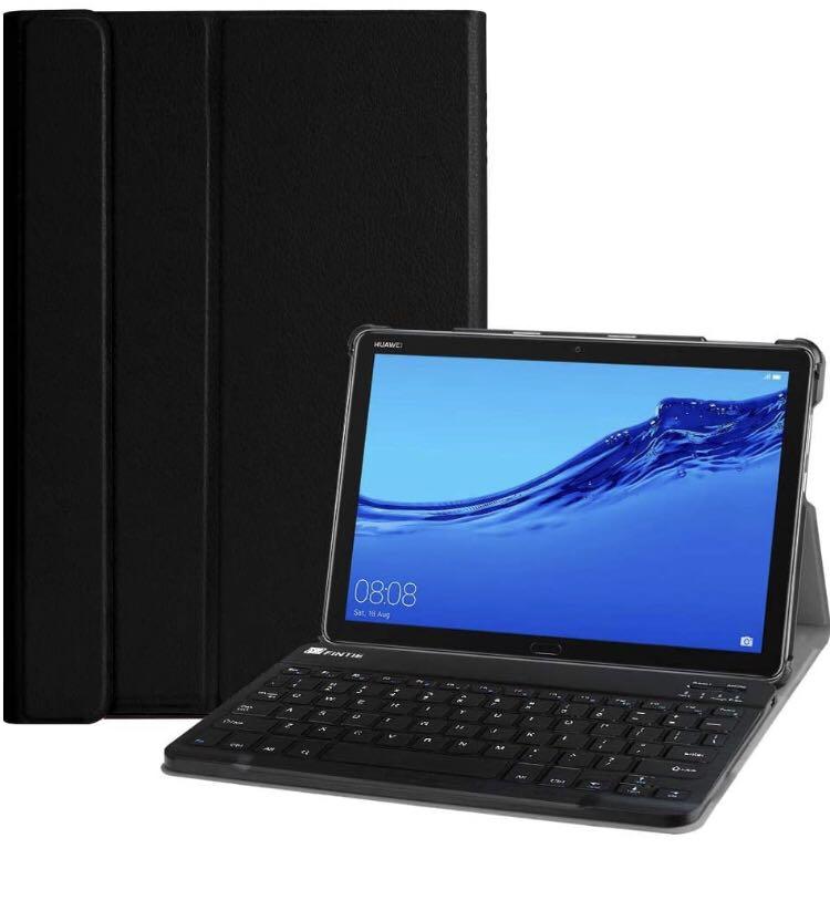 Fintie For Huawei Mediapad M5 Lite 10 Keyboard Case Black Mobile Phones Tablets Mobile Tablet Accessories Cases Sleeves On Carousell