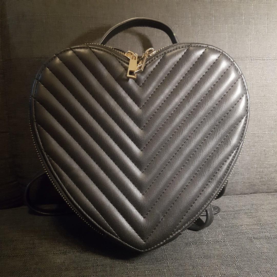 forever 21 heart backpack