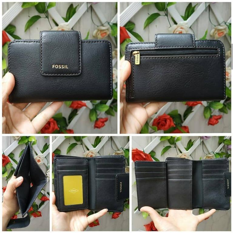 FOSSIL Madison Tab Multifunction Wallet Black