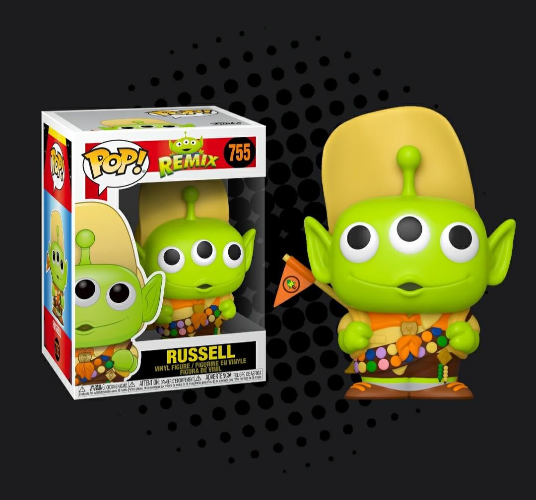 Funko Pop Disney Pixar Alien Remix Russel Toys Games Bricks Figurines On Carousell