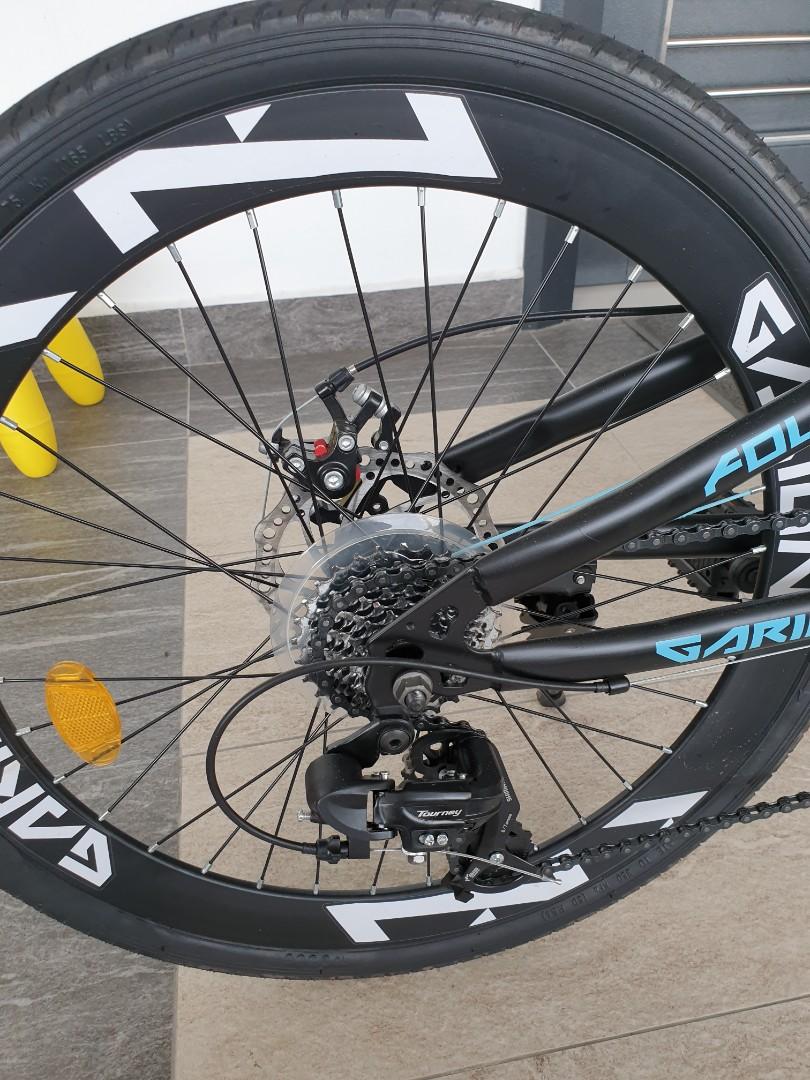 garion folding bike 24 inch