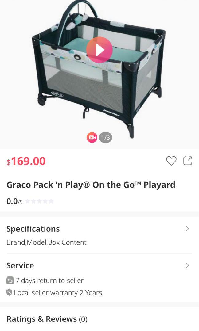 graco pack n play warranty