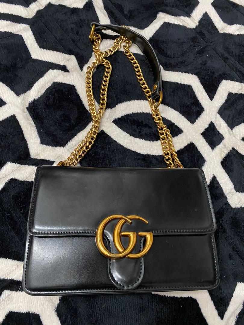 gucci chain strap