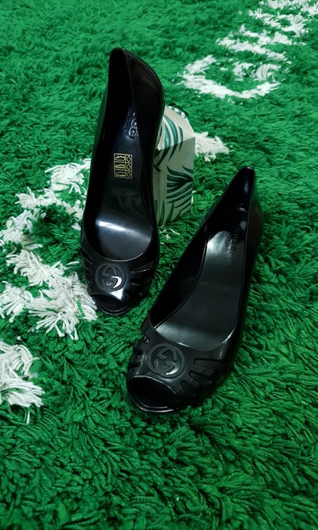 gucci jelly shoes