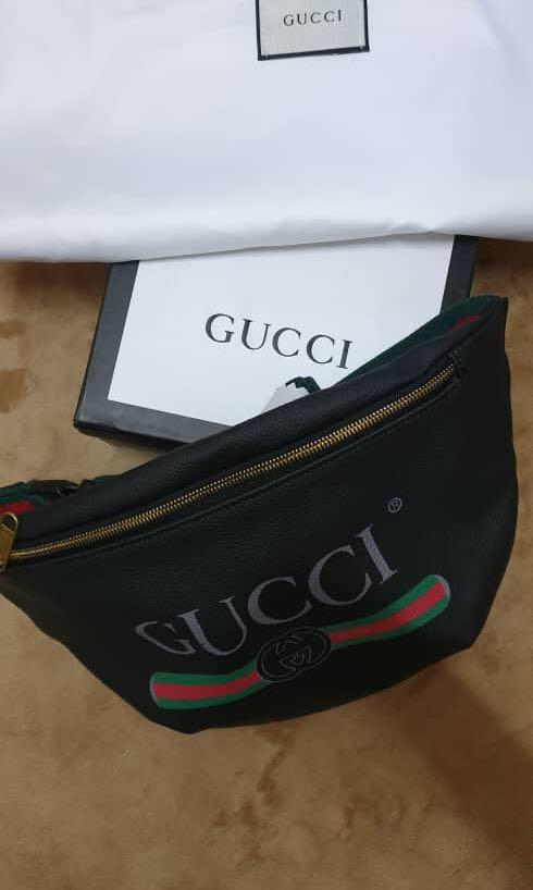 Gucci Premium Pouch Bag, Men's Fashion 