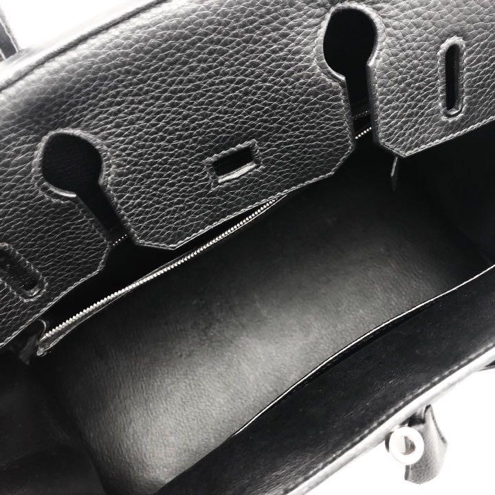 Hermes Birkin 30 Touch Clemence/Sombre Rough H GHW Stamp D