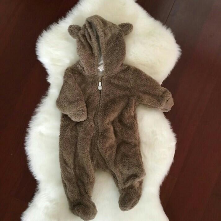 h&m baby bear suit