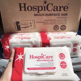 HospiCare Multi-Purpose Wipes 60Sheets