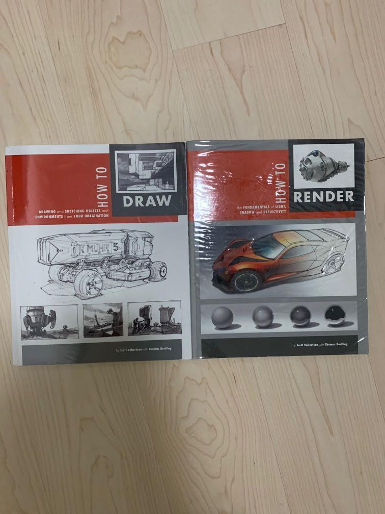 How To Draw And How To Render Scott Robertson Art Fundamentals Computers Tech Office Business Technology On Carousell How To Draw And How To Render Scott Robertson Art Fundamentals Computers Tech Office Business Technology On Carousell