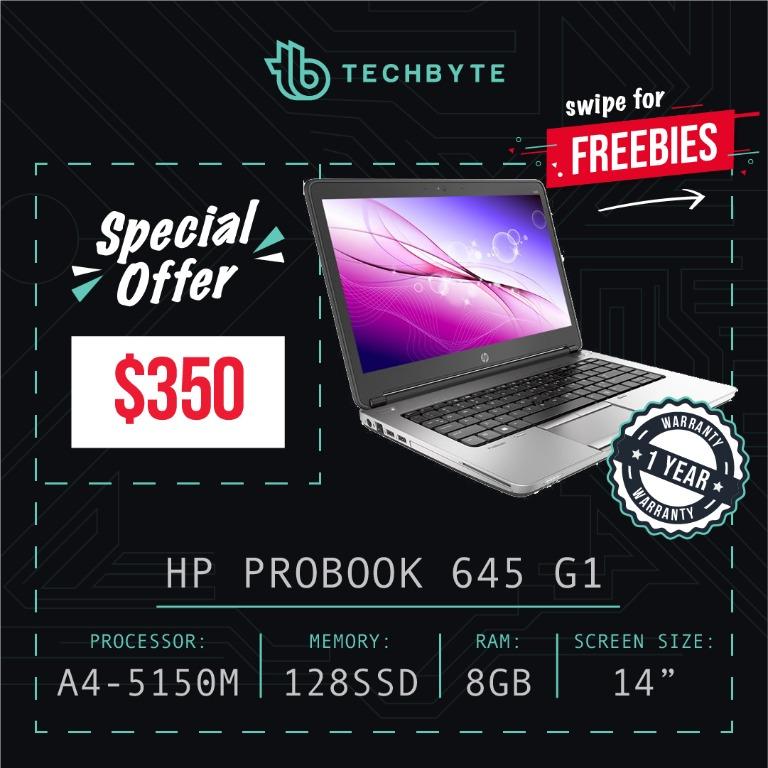 Hp Probook 645 G1 Electronics Computers Laptops On Carousell