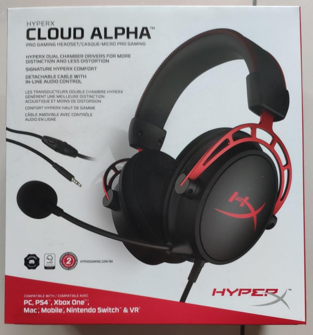 hyperx cloud alpha mic static noise