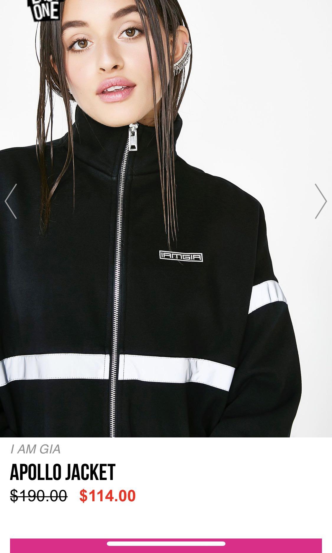Reflective jacket i am gia shop