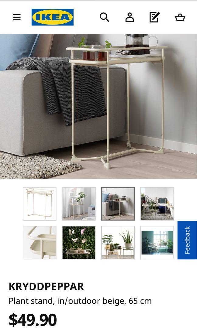 Ikea Plant Stand Table Furniture Tables Chairs On Carousell
