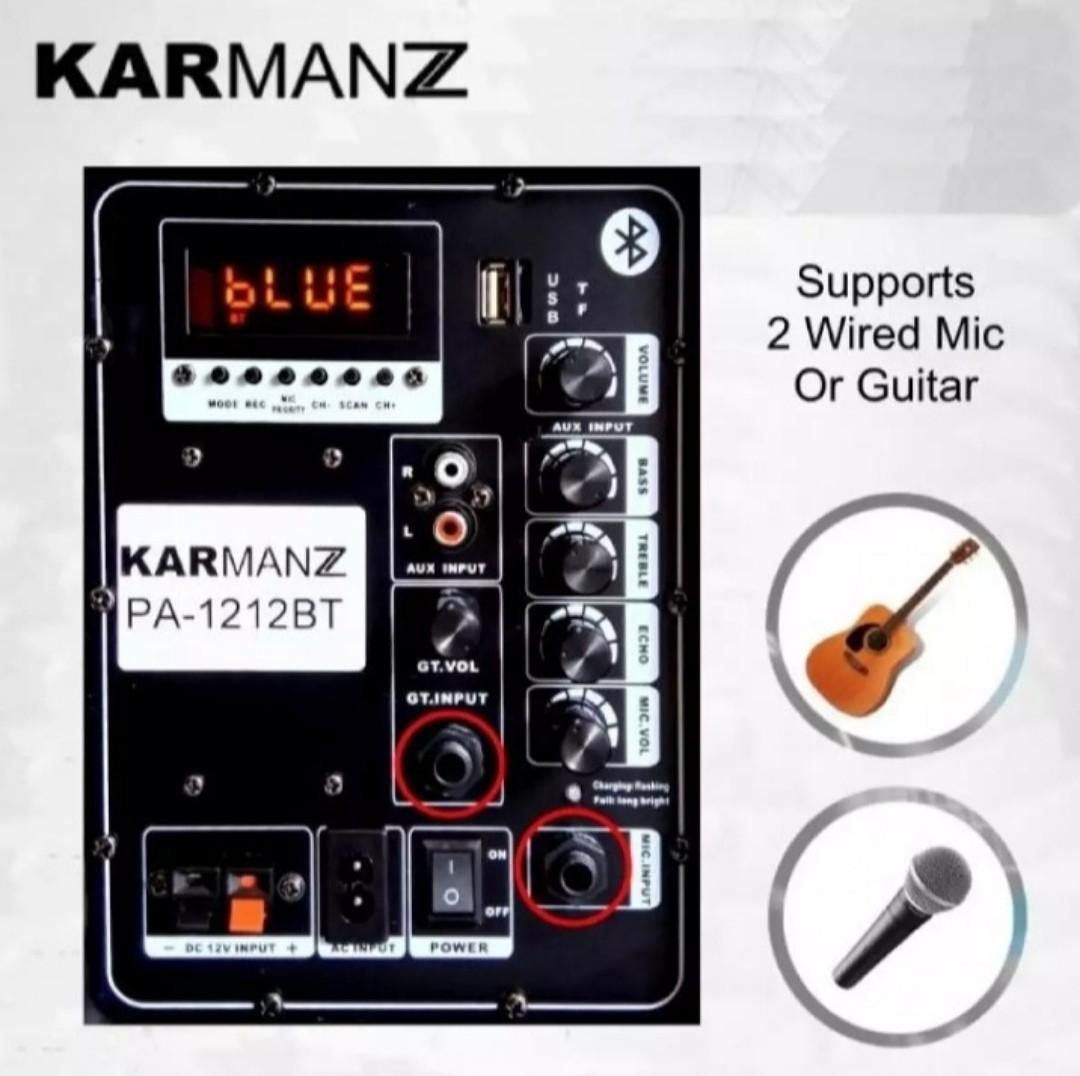 Karmanz speaker clearance