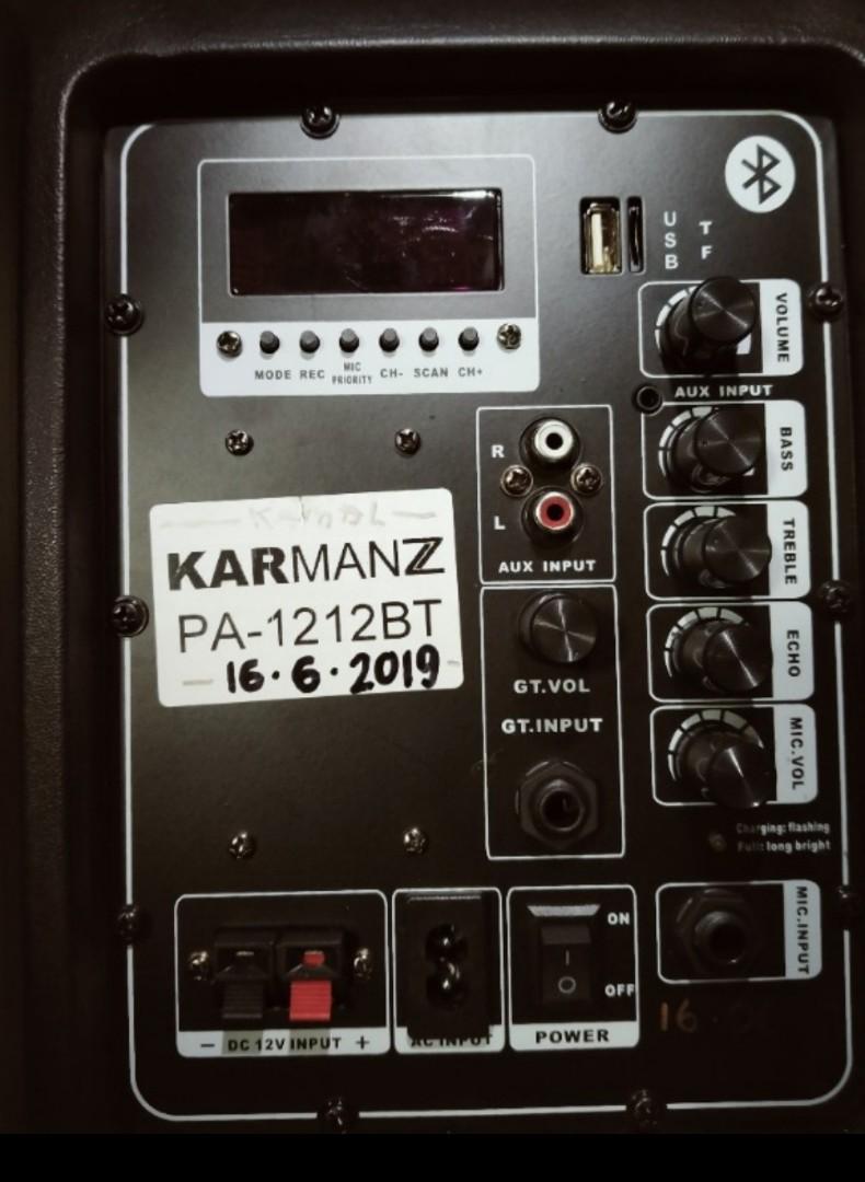 Karmanz hotsell portable speaker