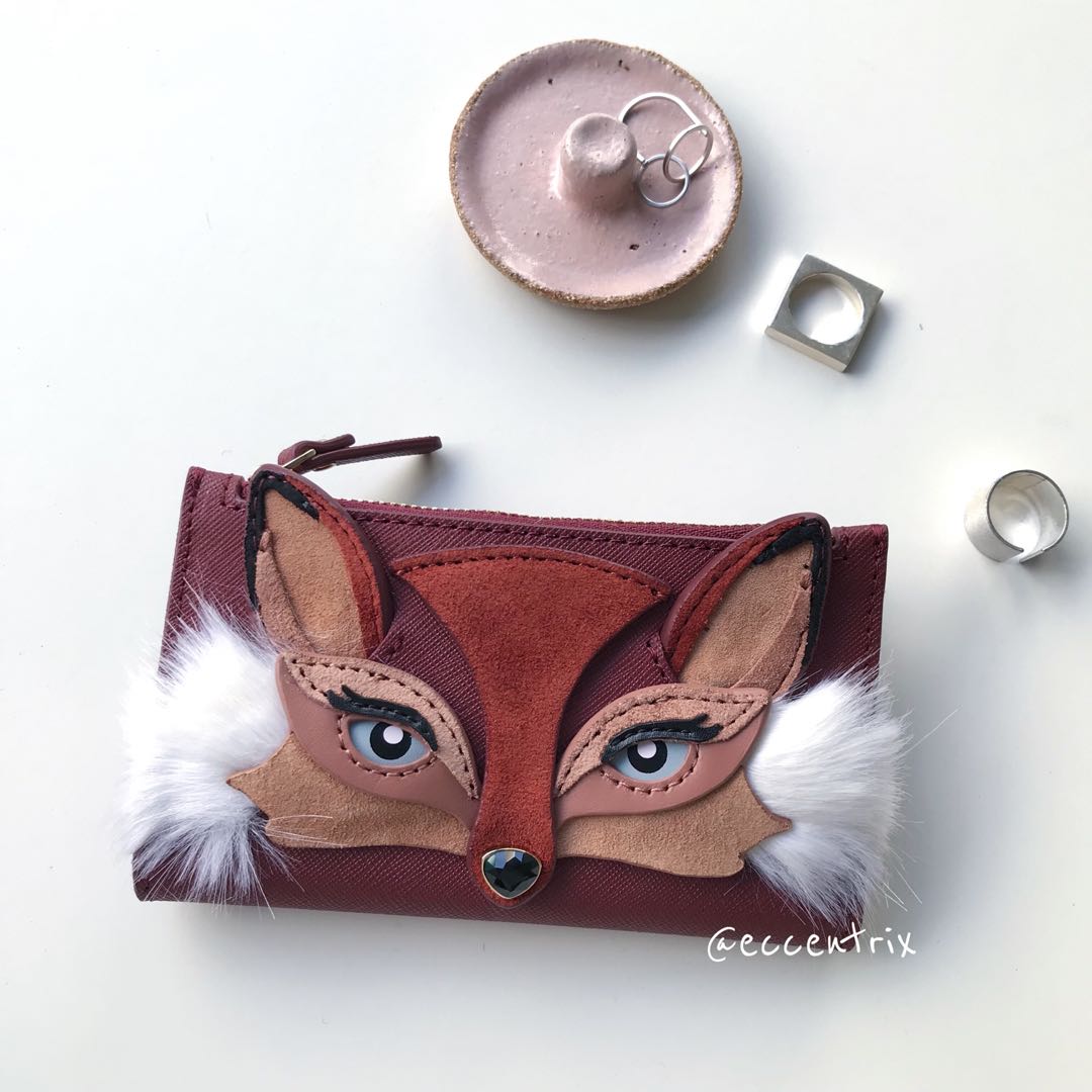 kate spade fox wallet