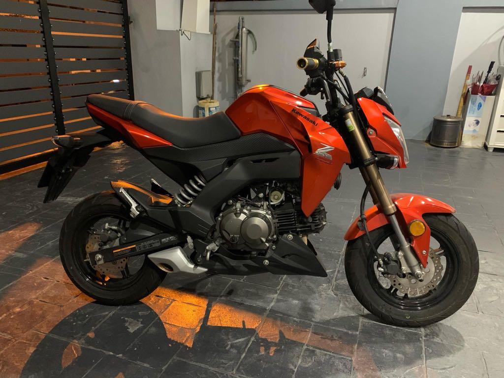 kawasaki z125 pro Motorbikes on Carousell