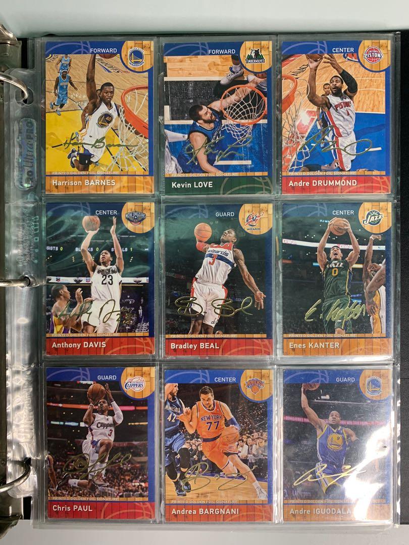 Kobe Bryant Golden Foil Signature basketball cards, Hobbies & Toys ...