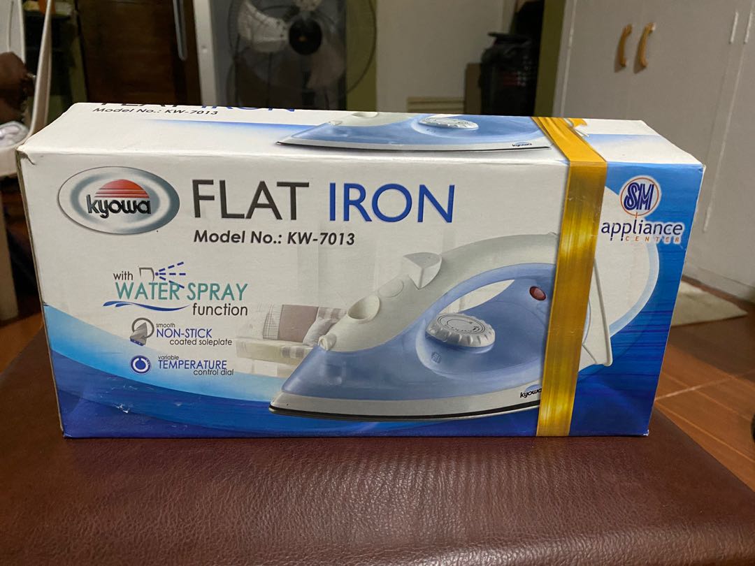 Kyowa Flat Iron with steamer, TV & Home Appliances, Washing Machines