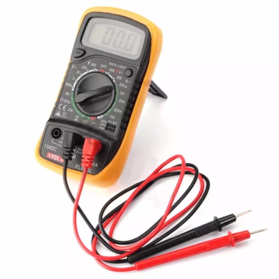 LCD Digital Multimeter Measure Up XL830L Voltmeter Ammeter Ohmmeter