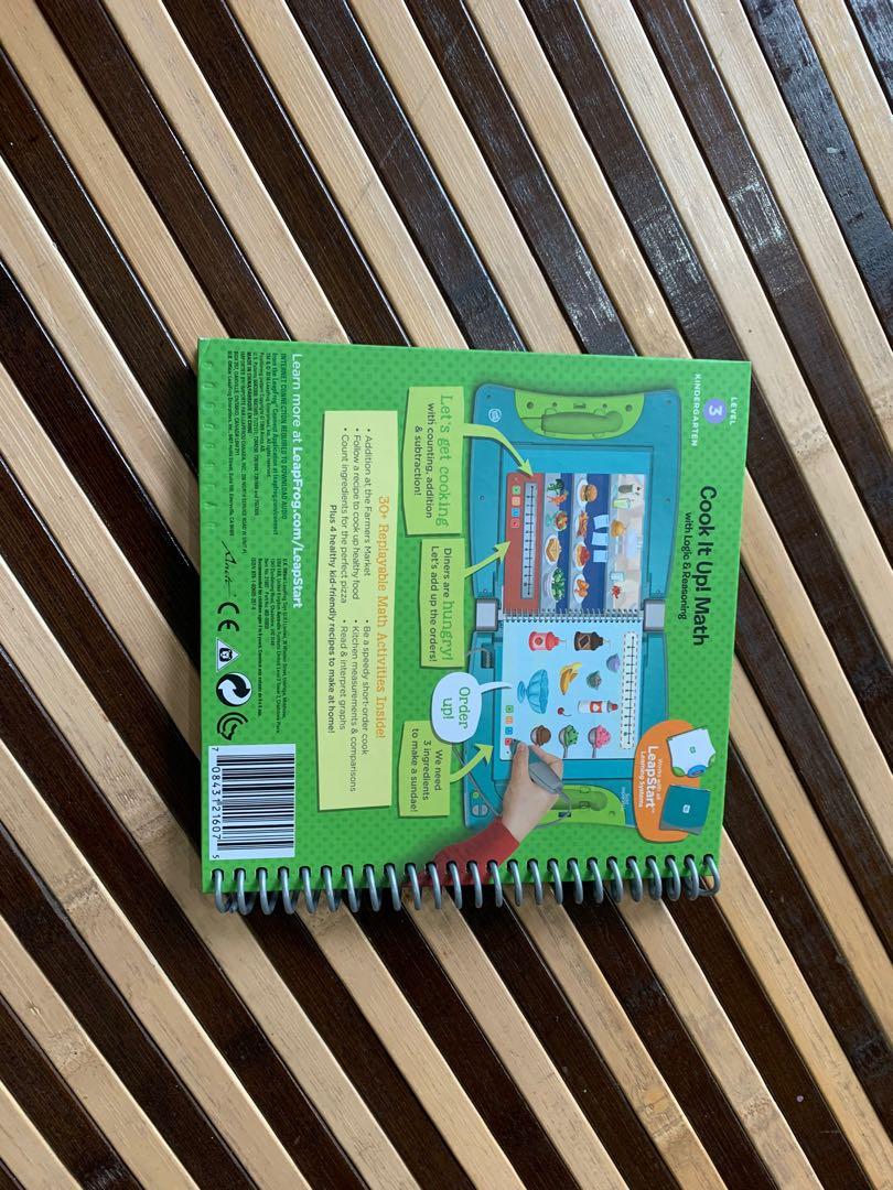 LEAP FROG LEAP START BOOK COOK IT UP MATH, Hobbies & Toys, Toys