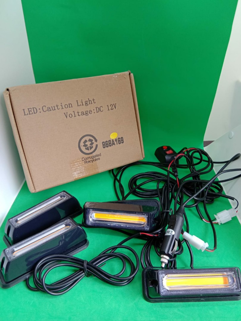 led caution light voltage dc 12v