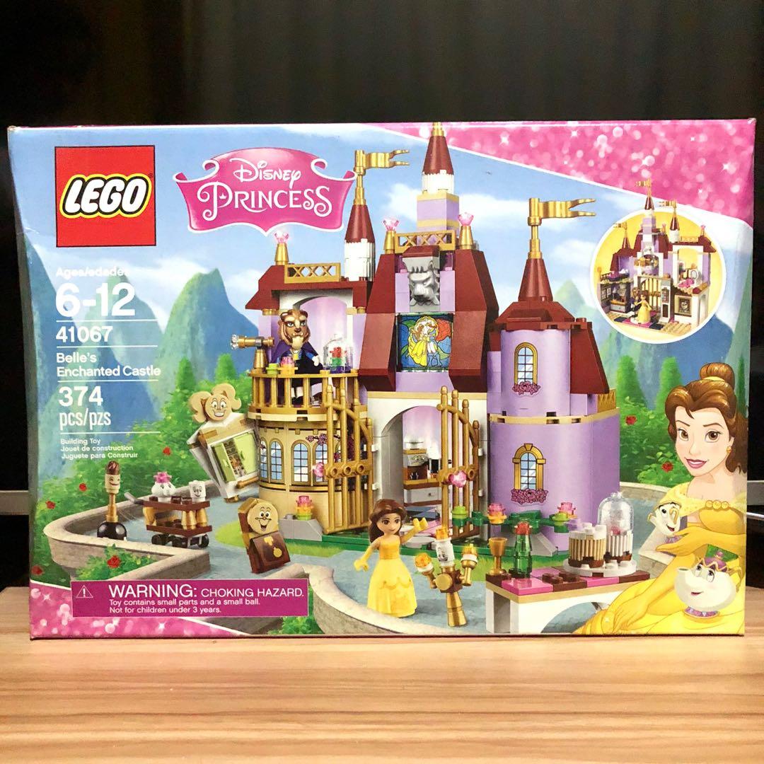 lego disney belle's enchanted castle