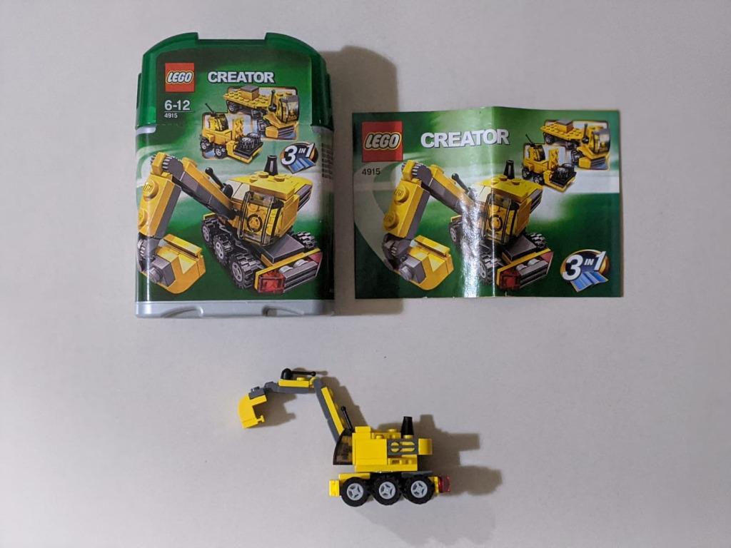 Lego creator excavator best sale