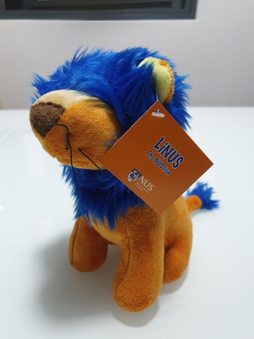 Linus Hobbies LINUS NUS Mascot Plushy (From official gift store), Hobbies & Toys ...