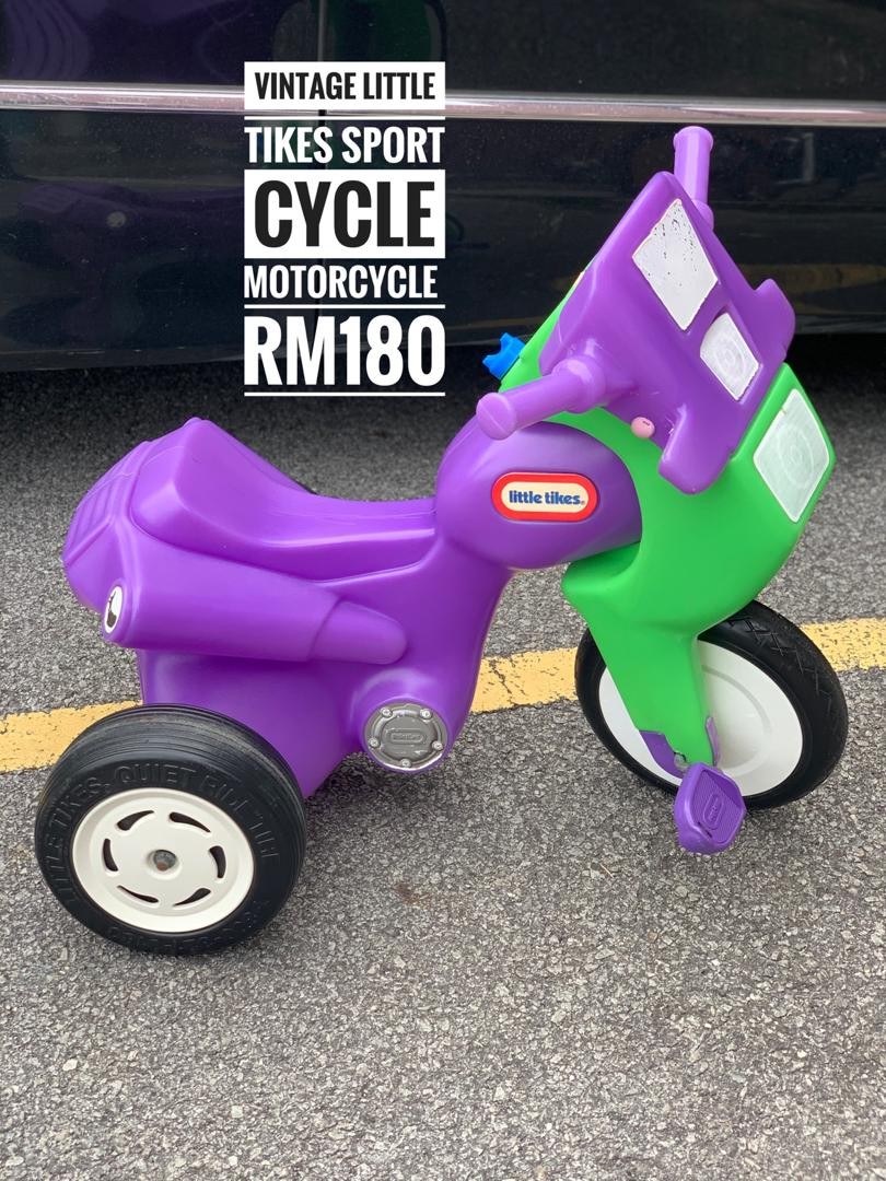 little tikes motorcycle ride on