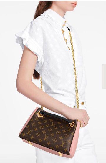 LV Surene BB in Monogram Canvas and Rose Poudre leather