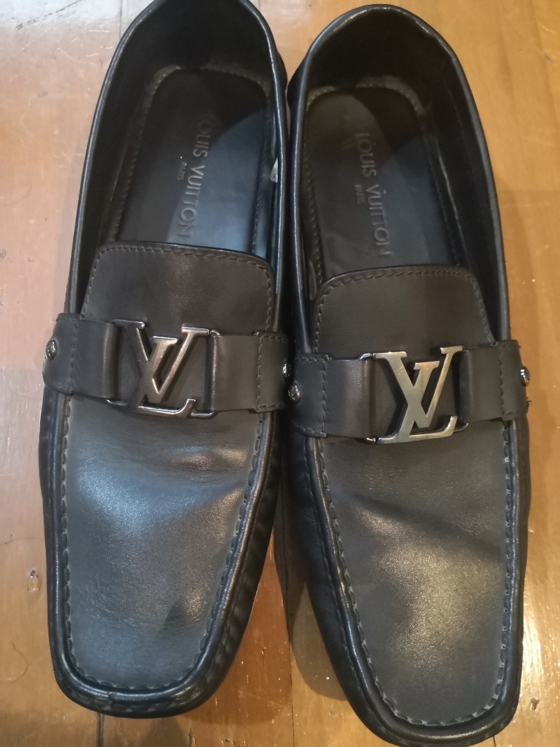 AUTHENTIC LV MEN MONTE CARLO MOCCASIN (LIKE NEW), Men's Fashion, Footwear,  Dress shoes on Carousell